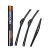 Replacement for Honda Odyssey 2005-2022 Silent Wipers -FAPIUO Front and