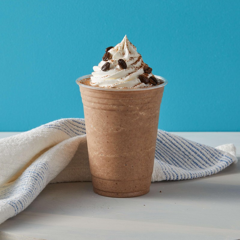 Big Train Reduced Sugar Mocha Blended Ice Coffee Beverage Mix,