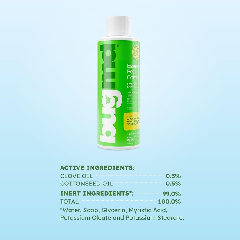 BugMD Ant Killer & Bug Spray Concentrate - Indoor Cockroach