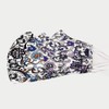 Reusable Mask - Paisley – 1 Black, 1 Blue, 1
