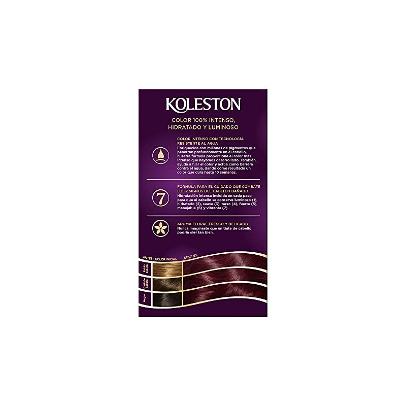 Koleston Tinte Permanente 366 Castaño Violeta Oscuro, 70 ml -