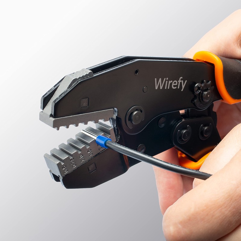 Wirefy Crimping Die for Ferrule Terminals - 22-12 AWG