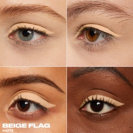 Urban Decay 24/7 Waterproof Waterline Eyeliner Pencil (Beige Flag - Cool Beige Matte), Smudge-Resistant, Transfer-Resistant, Long-lasting Colored Eye Liners for Tightlining + Defining - 0.04 oz