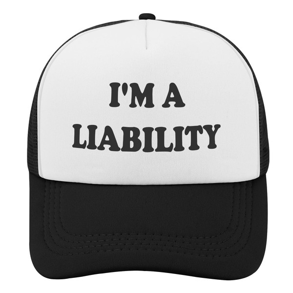 I’m a Liability Hat, Funny Trucker Cap for Men Women,