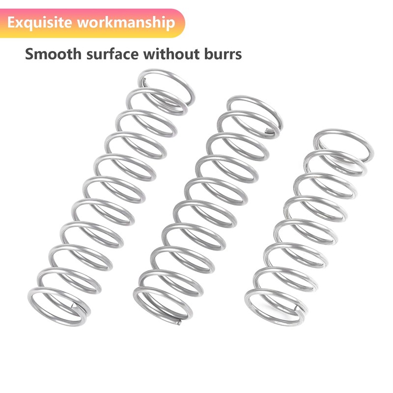 Ctyjia 10 PCS Compression Spring, 304 Stainless Steel Compressed Springs,