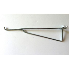 ProCraft Brand (2 Pack) Metal 8 Inch Shelf Bracket Garage Peg Hanger for 1/8" & 1/4" Pegboard