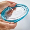 Bormioli Rocco Frigoverre Future Round Containers Set of 2, 17.25