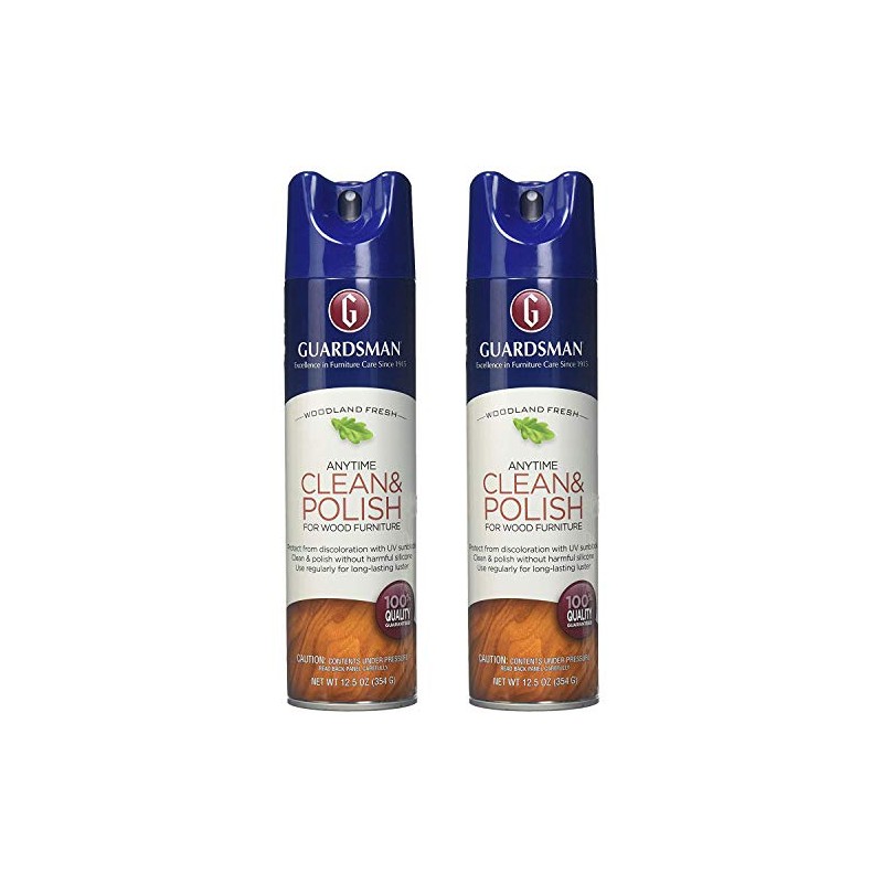 Guardsman Clean & Polish For Wood Furniture - Woodland Fresh