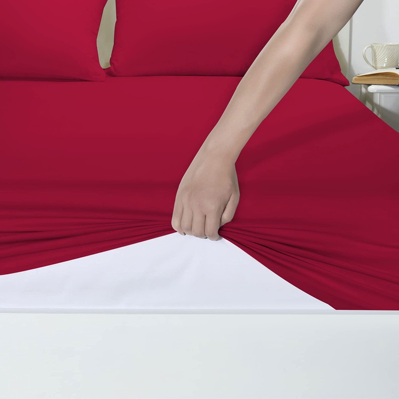 Yorkshire Bedding 25 Cm Fitted Bed Sheets - Super Soft