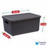 JMS we create smile (Set of 2) 14L Litre Plastic