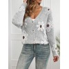 i·ta fit Women's Cardigans Casual Long Sleeve V-Neck Button Down