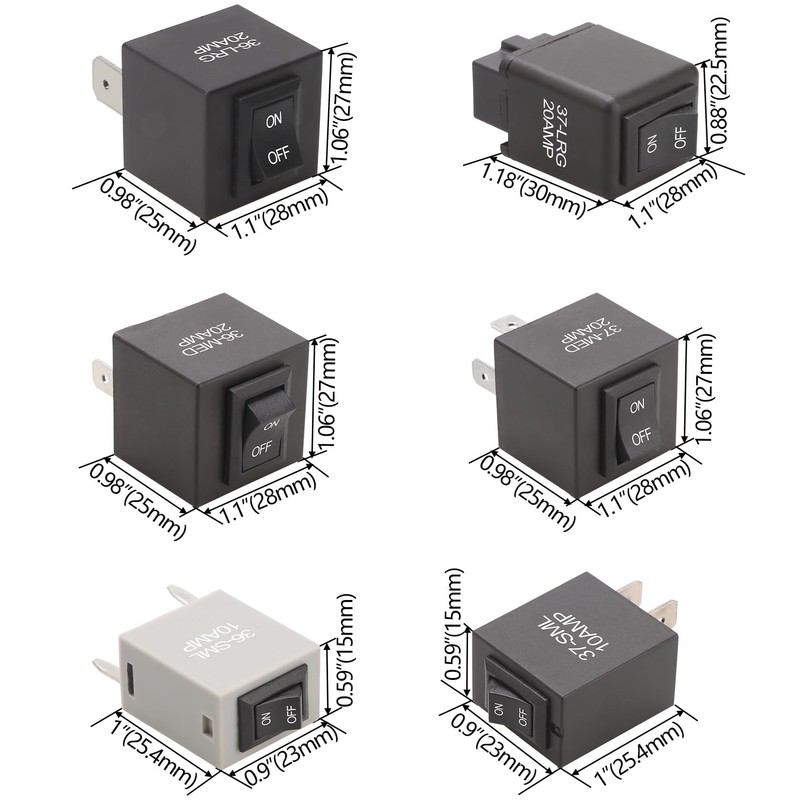 Weasch 9038 Relay Bypass Switch, Relay Tester, Fuel Pump Relay