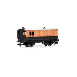 Hornby R40295 LSWR, 4 Wheel Coach, Passenger Brake, 82 - Era 2. Coach OO Gauge