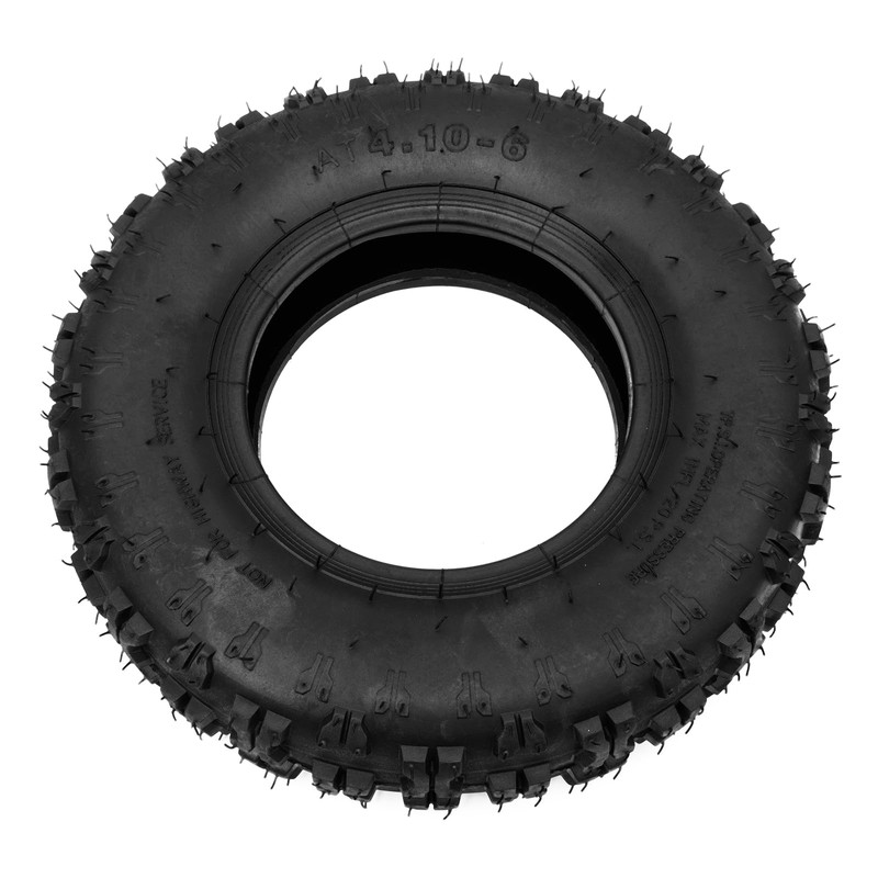 4.10/3.50-6 4.10-6 410-6" Tire and Inner Tube Compatible for Lawn