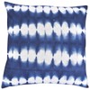 Set of 5 Tie Dye Cushion Cover, 16x16 Indigo Pillowcase,