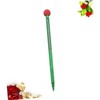 iplusmile 1pc Soil Thermometer Built Glass Rod Portable Garden Thermometer