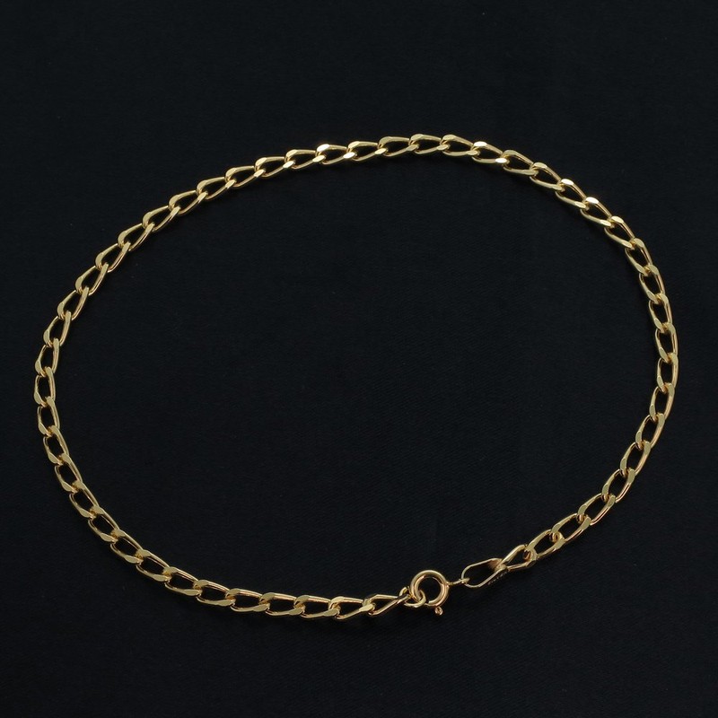 Shinjuku Gin no Kura Nagakihei Chain 925 Men's Anklet, No