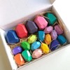 Montessori-Inspired Wooden Stacking Stones for Kids – Natural Wood Balance