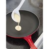 HIC Kitchen Gravy Ladle, Fine Porcelain, 1-Ounce