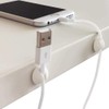 Eledabra Convenient Cable Clips – Sticky, Compact Cable Holders for