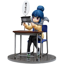 Good Smile Laid-Back Camp: Rin Shima (Look What I Bought) 1:7 Scale PVC Figure