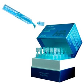 Serum Facial de Ácido Hialurónico 5% 8D, 30 Ampolletas Individuales, Hidratante y Antienvejecimiento Facial.