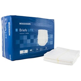 McKesson BRBRMD Baby Diaper, Toddler Training Pants and Youth Absorbent Underwear, Medium (Pack of 96)