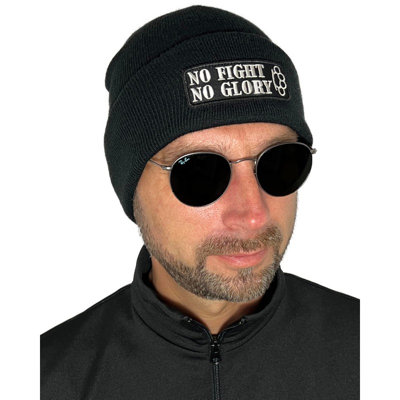 Hat No Fight No Glory in Black I Unisex I
