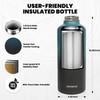 RAYMYLO Insulated Water Bottle 87 oz, Triple Wall Vacuum Stainless