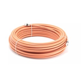 Universal Orange, Direct Burial RG6 Coax, Underground Coaxial Cable, 100 Feet (30 Meter)