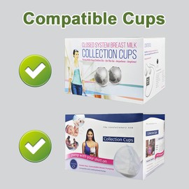 14mm Maymom Flange Inserts (Long Plus) Compatible with Freemie 25mm Flanges; Compatible with 24mm Medela PersonalFit Flange, Spectra 24mm Flange, Momcozy S9 Pro/S12 Pro, 2pc/pk