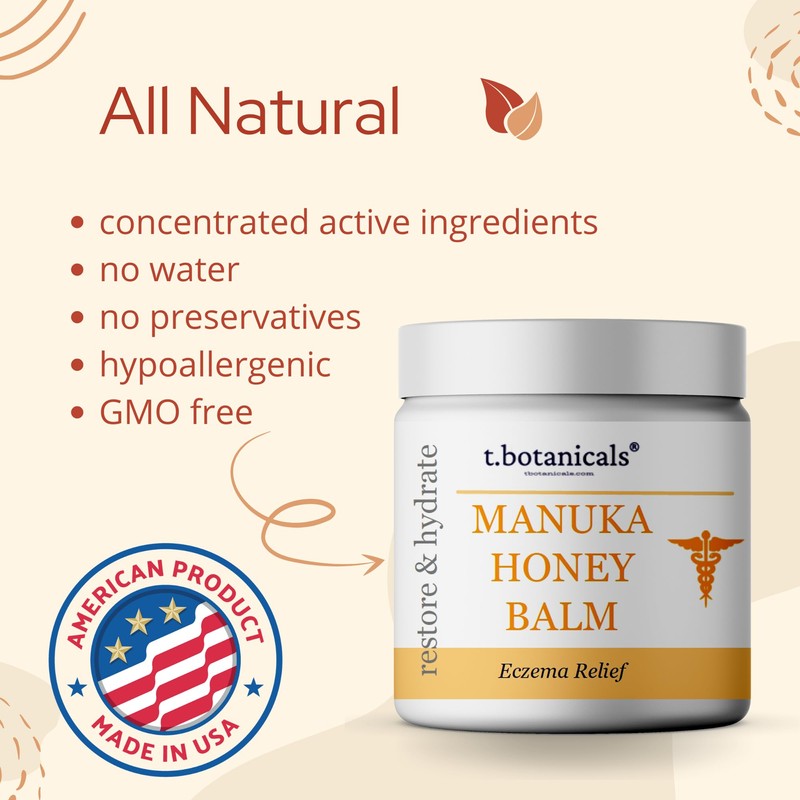 Manuka Honey Skin Soothing Balm for Dry, Itchy Skin