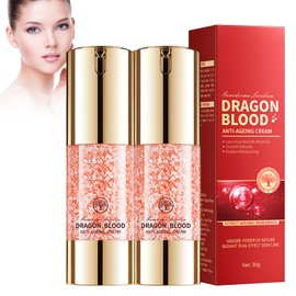 2 Stück Dragons Blood Easy Cream, Drachenblut Creme Placenta Dragon Blood Cream Feuchtigkeitscreme Nourishing Rejuvenating Cream, Hautpflege Anti Falten Creme Reduziert Falten, Pralle Und Glatte Haut