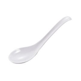 Daiwa (Two Japanese) Eggplant Ceramic Spoon White 57 – 3