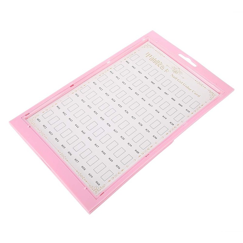 Nail Gel Polish Display Board, Nail Art Tips Chart Practice