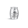 KunBead Jewelry Love Heart Small Cremation Urns for Human Ashes