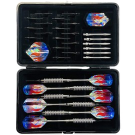 Empire®Dart Set of 6 Chrome Tournament Darts in Duo Box