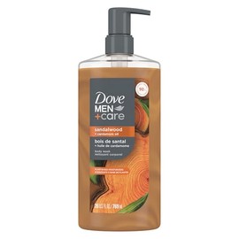 Gel de Ducha Dove Men+Care Sándalo y Cardamomo, 768.91 ml â€“ Limpieza e Hidratación