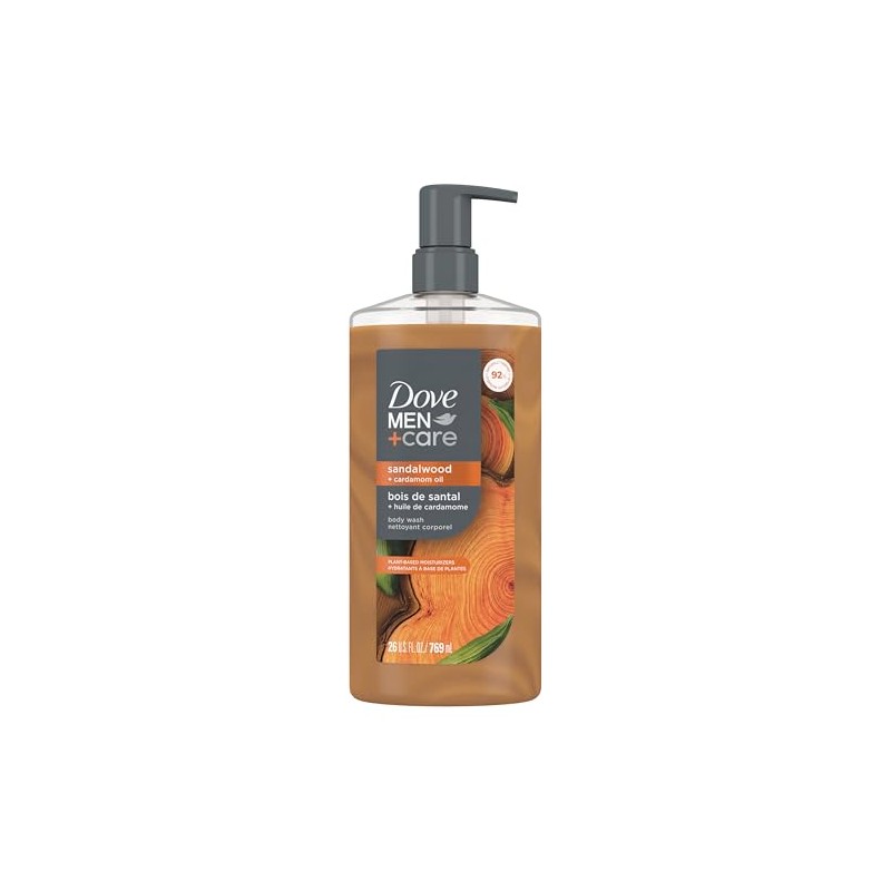 Gel de Ducha Dove Men+Care Sándalo y Cardamomo, 768.91 ml