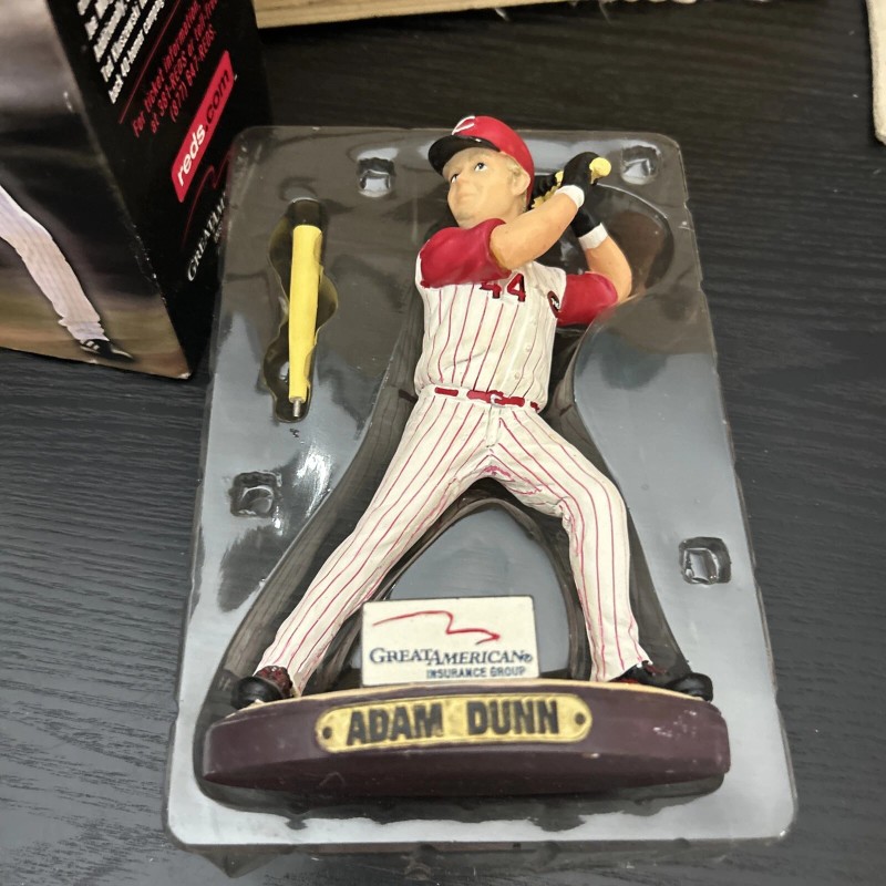 Danbury Mint Adam Dunn Cincinnati Reds Figurine In Box 2006