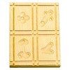 Städter 847033 Springerles- Model 4 Bilder Backform, Holz, braun, 12