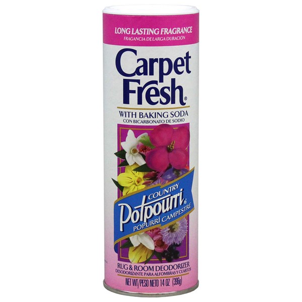 Carpet Fresh 27600 14 Oz Country Potpourri Rug & Room Deodorizer W/Baking Soda