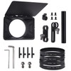 Foto4easy 4x4/4x5.65 Lightweight Mini Matte Box with 15mm Rod Support