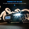 eing License Plate Frame Auto 12 V 54 LED Color