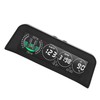 Carbon Fiber Style HUD HeadUp Display Slope Meter Overspeed Water