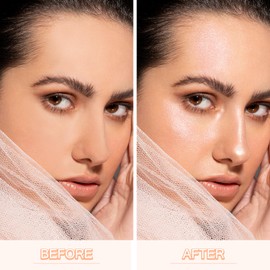 AFGHOUZ Cream Highlighter Stick, Shimmer Brightener Makeup Stick, Blendable and Waterproof Bronzer Glitter Powder, Illuminator Contour for Women