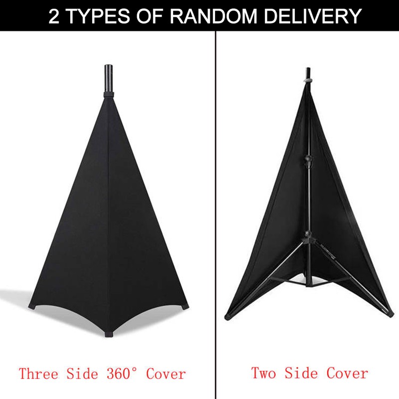 Universal Dj Light Speaker Stand Cover Triple Sided Tripod Stand