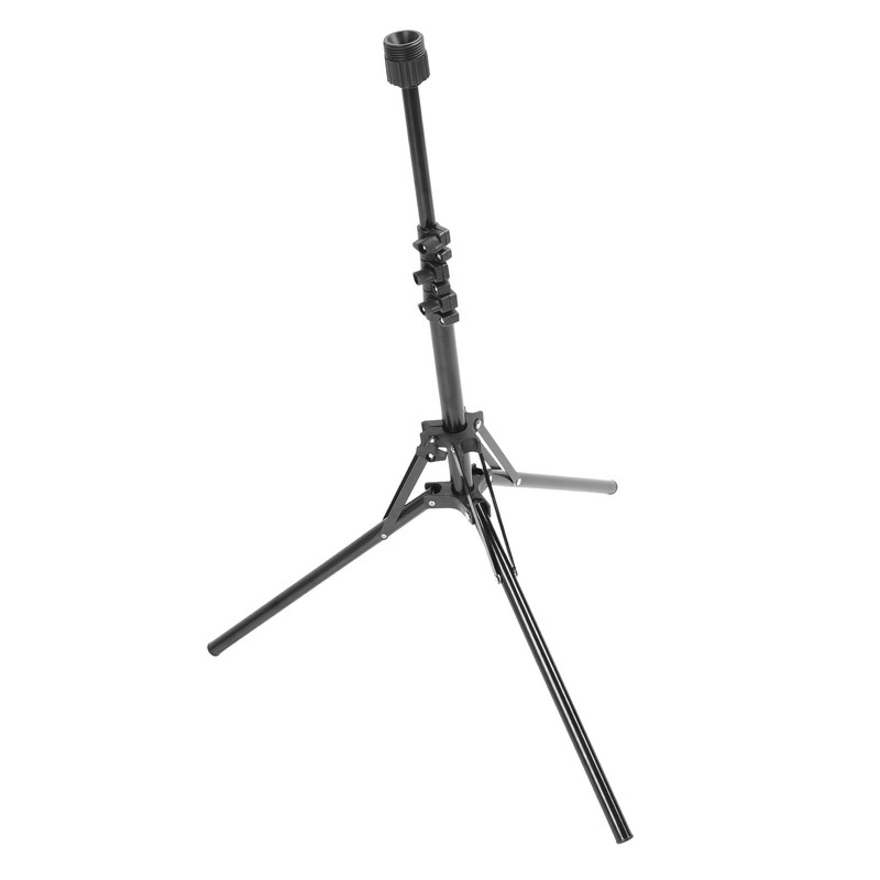 Wig Head Stand Tripod Aluminum Alloy Adjustable Height Portable Mannequin