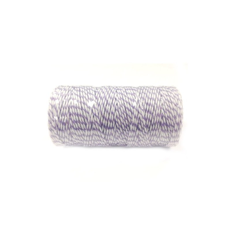 Wrapables Cotton Baker's Twine 12ply 110 Yard, Lavender