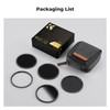 K&F Concept 5-in-1 Magnetic Lens Filter Kit, Includes GND8+ ND8+